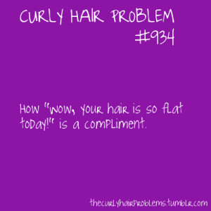 Curly Hair Problems Tumblr