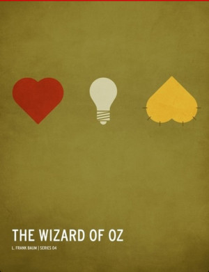 Wizard of Oz Minimalist movie poster. Wait for it... - Imgur