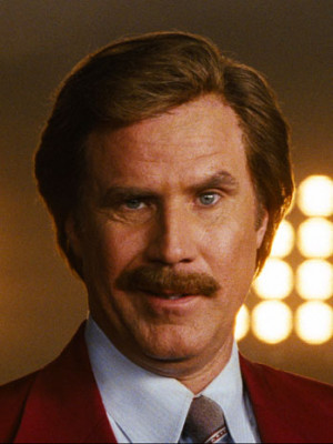 Ron as seen in Anchorman 2: The Legend Continues.