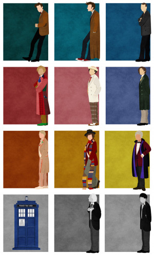 Doctor Who: Wonderful Prints of the Eleven Doctors