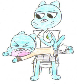 my picture for art competition - The Amazing World of Gumball Wiki