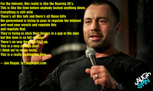 For the internet this really is like the roaring 20s Joe Rogan 950x567