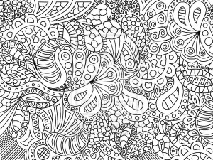 Download Abstract Coloring Pages at 600 x 450 Resolution.