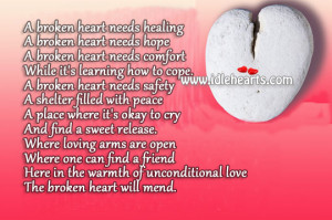 Related Pictures healing quotes for a broken heart of my roken heart