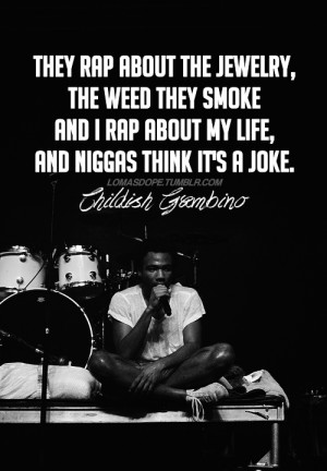 childish gambino quotes Tumblr