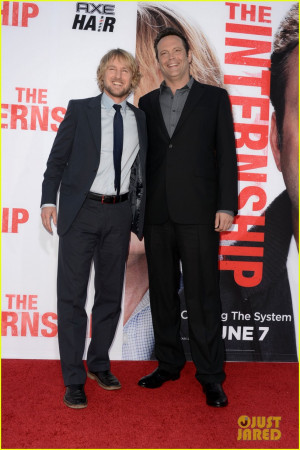 Owen Wilson & Vince Vaughn: 'The Internship' Premiere!