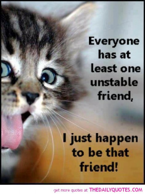 funny-cat-pictures-hilarious-friends-unstable-friend-quote-friendship ...