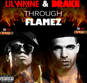 Lil Wayne And Drake Through Flames Mixtape Album by ZerJer97 on ...