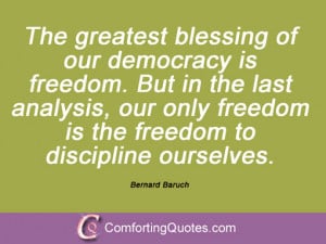 Quotes And Sayings By Bernard Baruch