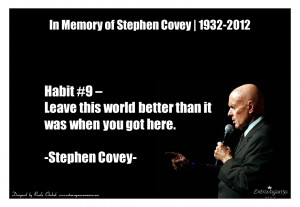 leadership quotes stephen covey we see the world as we are