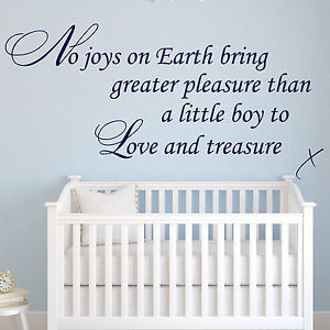 Baby Boy Nursery Quotes