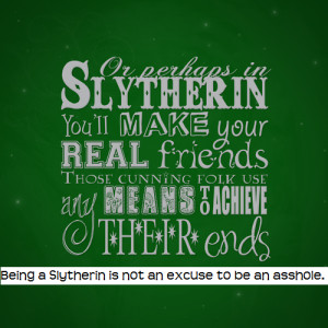 Slytherin! - harry-potter Photo