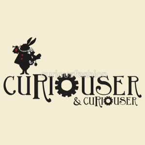 Curiouser & Curiouser Alice in Wonderland Shirt by curiousfashion