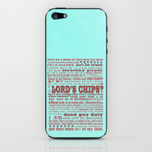 nacho libre quotes from jack black movie... iPhone & iPod Skin by ...