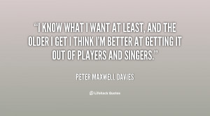 Peter Maxwell Davies Quotes