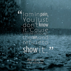 Winter is I AM in Pain Quotes over pain, feel love, romance will say