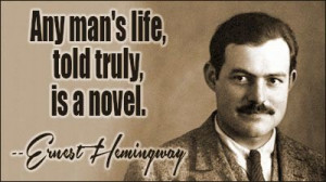 Ernest hemingway quote famous