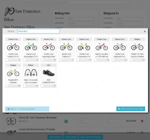The system also automatically modifies quotes across easily ...