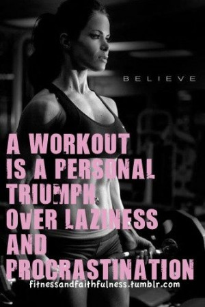 Personal Triumph. even if it sucks, it's better than nothing.