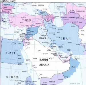 Middle East Map