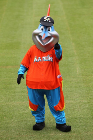 Poor Billy the Marlin….all his mascot friends are going to make fun ...