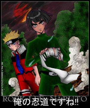 Rock Lee Naruto Lejdicunade