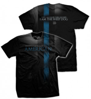 ... Line / Sheep Dog T-shirt from Ranger up for Police, Law Enforcement