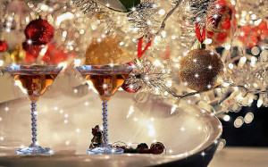 Christmas Celebration With Wine | 1920 x 1200 | Download | Close