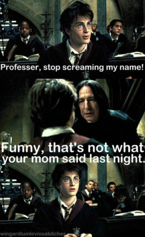 Very Funny Harry Potter Photo