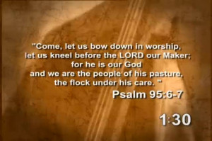 Sermonspice Countdown Worship The Lord