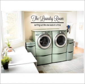 ... Home Decor Laundry Decal Laundry Room Decal Wall Decal Wall Decor