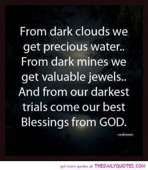 Blessings Come From God Quotes