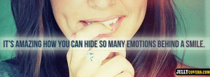 quote about smile facebook cover