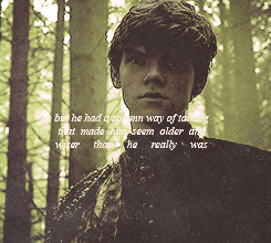 ... before he dies. The man who never reads lives only one.”~Jojen Reed