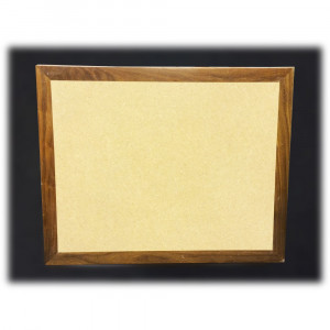 ... Table Top with Beige Laminate and Walnut Wood Edge (F-0222.8