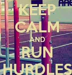 Hurdles. absolutely one of my favorite things!