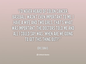 Colon Cancer Quotes