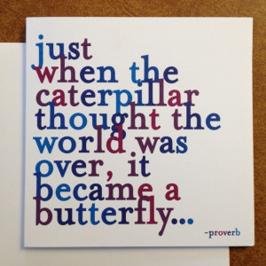 Embrace the struggle, it has deep meaning.