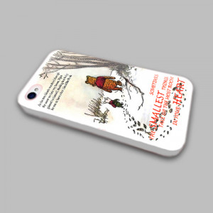 Winnie The Pooh Disney Cartoon Quote iphone ipod touch 4 case