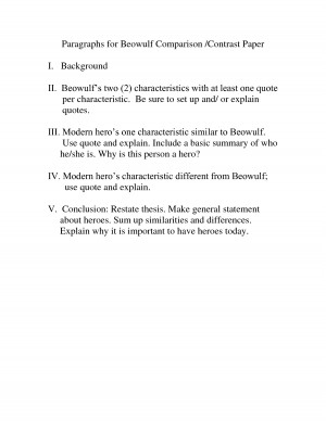 Beowulf Poem Summary Analysis