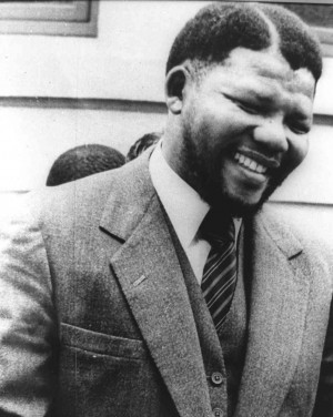 Nelson Mandela, pictured in the early 1960s, before he was sentenced ...
