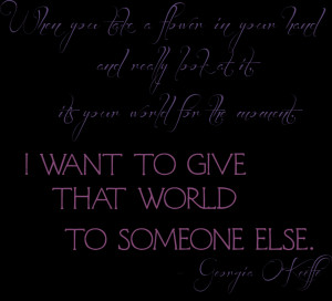 quote Georgia O'Keeffe