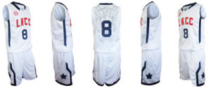 Custom Design Basketball Uniforms LKCC Design