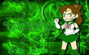 Credit goes to the SMA crew for the image they drew of Sailor Jupiter