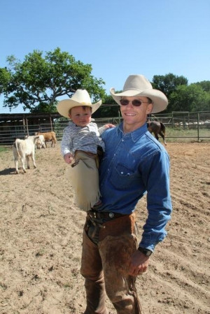 Ty Murray and son Kase