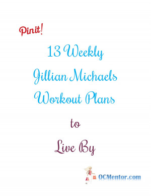 Jillian Michaels Quotes On Exercise 13 jillian michael's workout