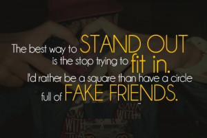 quotes about fake friends