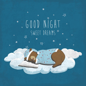 Cartoon Sleeping Bear Vector free download