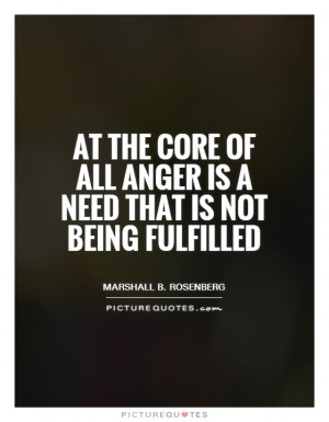 At the core of all anger is a need that is not being fulfilled Picture ...
