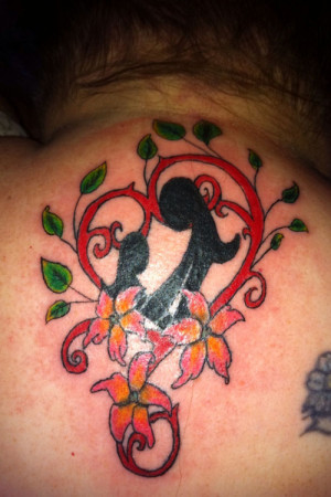 Charming Back Tattoo